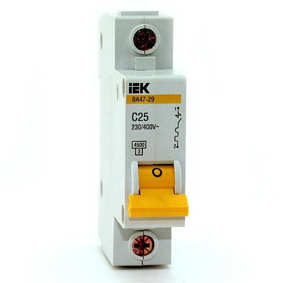 Автоматический выключатель 1р 16а iek. Автоматический выключатель 1p 25а IEK. Автоматический выключатель IEK 16а 1п. Автоматический выключатель IEK 25а 1п. Выключатель автоматический ИЭК ва 47-29 1п с 16а, ,.